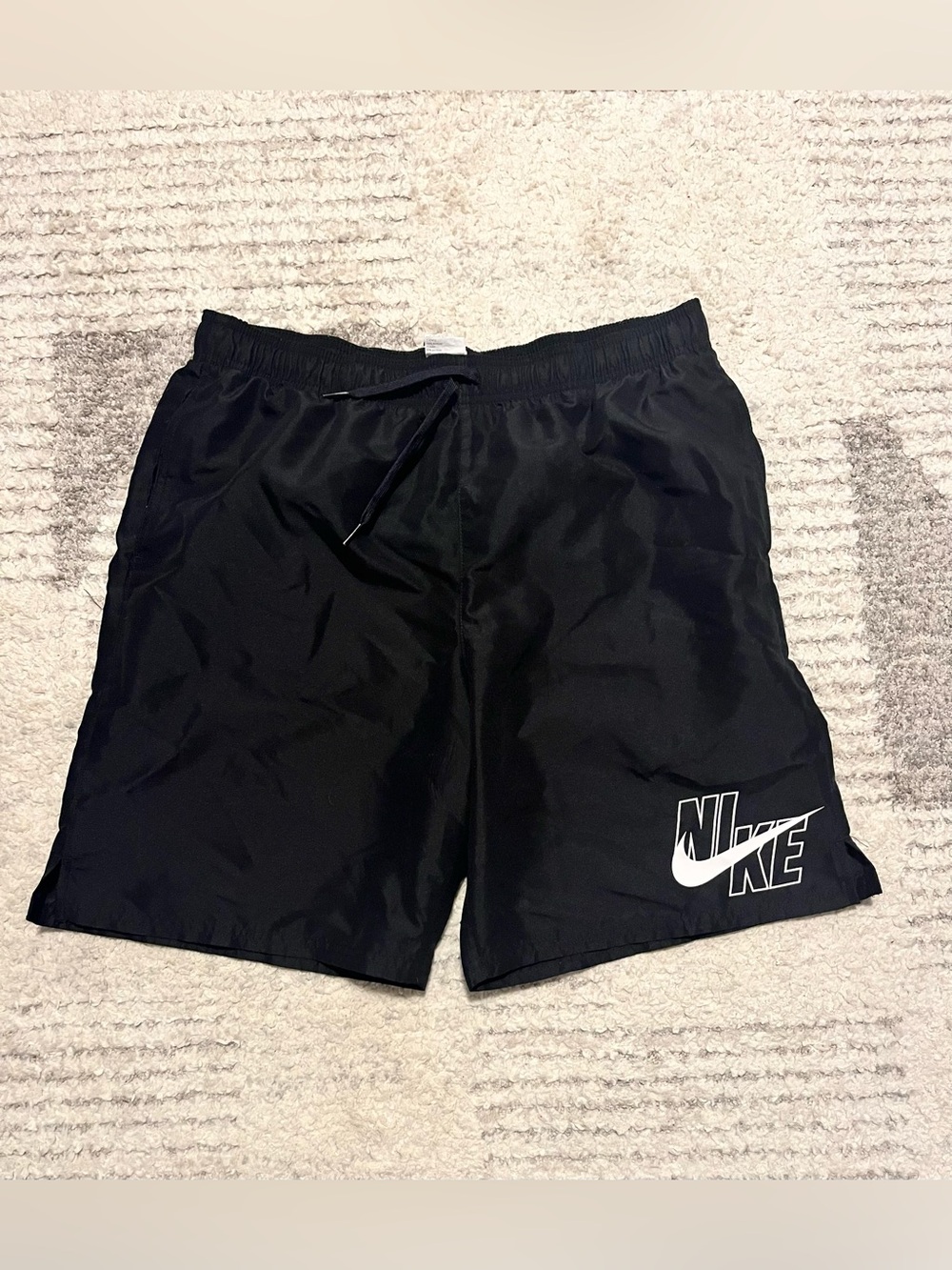 Nike VTG Black Shorts with Logo